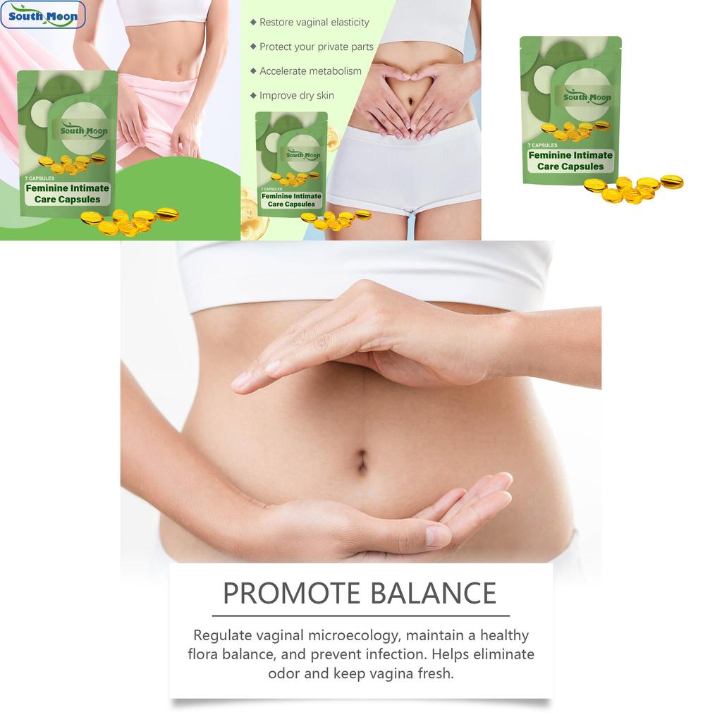 South Moon Body Care Capsules Gentle Cleansing Skin Moisturizing Hydrating Capsules Full Body Skincare