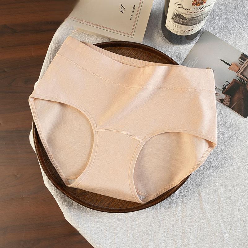 Ladies Spring Cotton Breathable 10A Antibacterial Extended Crotch Panties