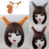 Squirrel Ear Heandband and Squirre Tail for Kid Adult Halloween Cosplay Parties