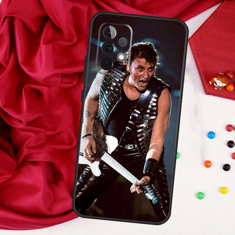 Johnny Hallyday Music Case For Samsung Galaxy A54 A34 A14 A51 A71 A12 A22 A32 A52 A13 A23 A33 A53 A73 Coque