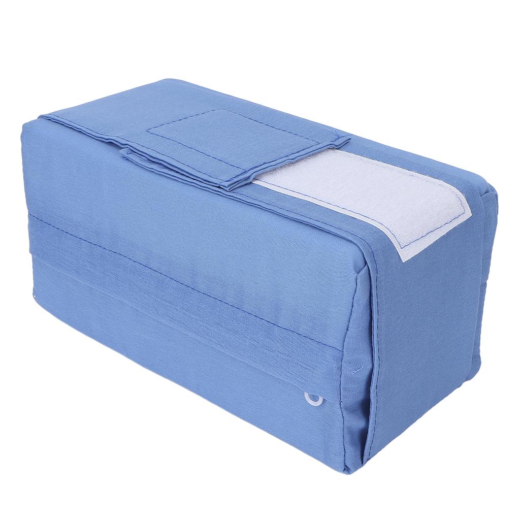 Side Sleeping Leg Pillow Soft Sponge Detachable Reduce Pressure Joint Fixation Knee Pillow with StrapBlue