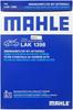 Mahle Activated Carbon Deodorizing Air Conditioner Filter for BMW 3 Series, 4 Series, and other vehicles. Dimensions: 299mm (length) x 212mm (width) x