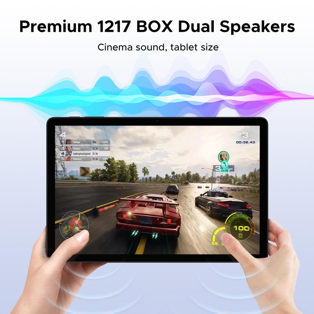 Doogee TAB G6 Tablet 11 Zoll Android 16 Tablets, 30 GB + 256 GB / 2 TB, 8000 mAh & T7250 Octa Core, 4G LTE + 2 Lautsprecher