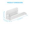 Wall Mount Host Stand for NS2 for Switch 2 Console Metal Wall Stand Bracket with Controller Hook for Switch OLED Game Console
