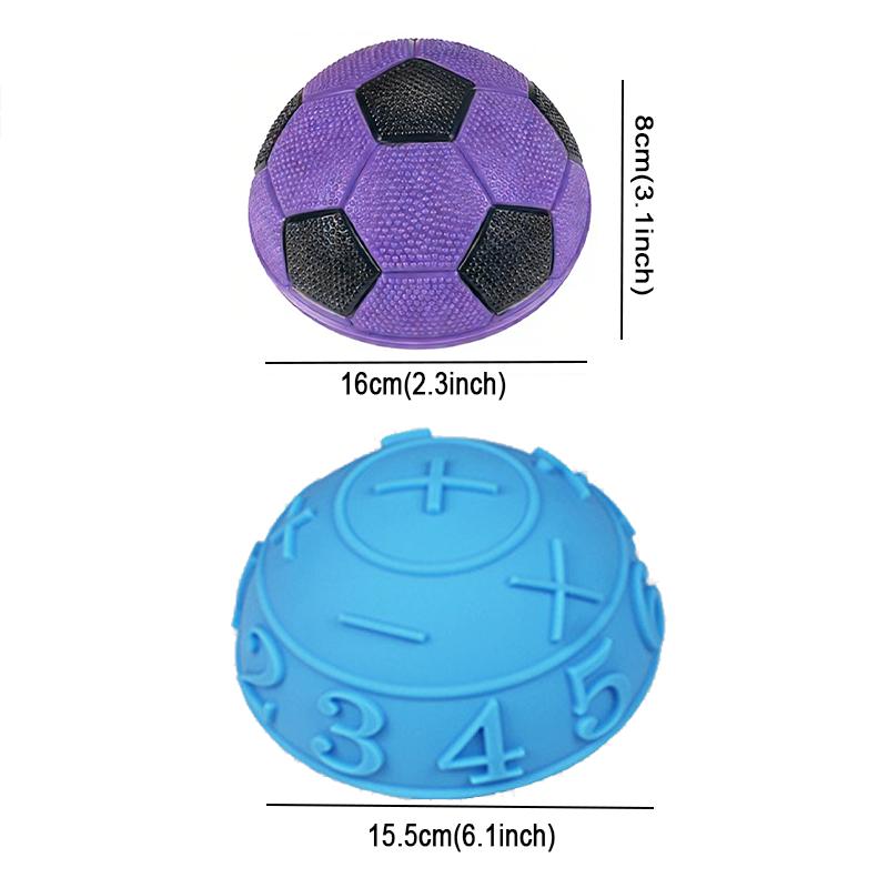 Kids Inflatable Balance Stepping Stone Sports Toy Montessori Pvc Football Basketball Texture Massage Ball Sensory  Autismo Toys