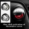 For Car Push To Start Button Cover Engine Start Stop Button Cover Supra Aygo Prado RAV4 Hilux Yaris Corolla 4Runner