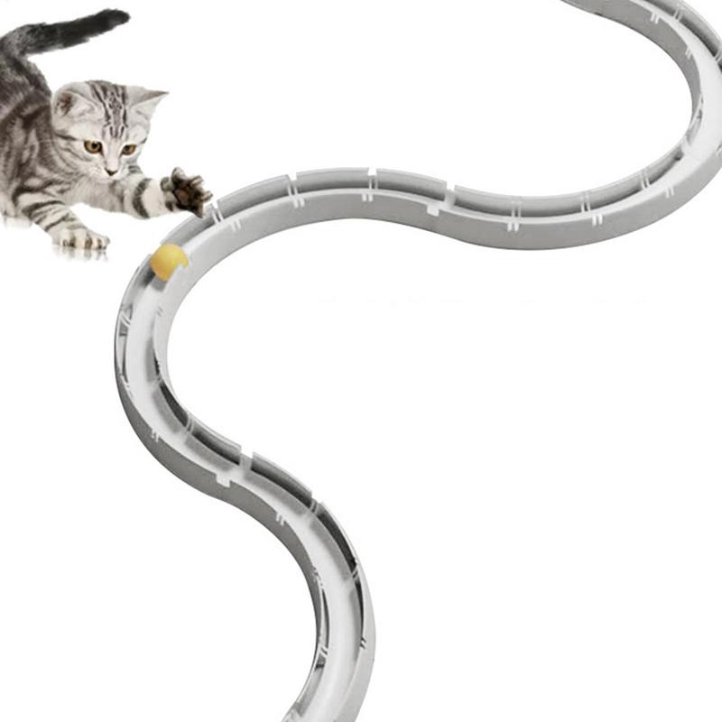 Cat Ball Track Cat Ball Track Puzzle Toy Mental Physical Exercise Training Tool For Kitten Pet Supplies For All Breed Sizes