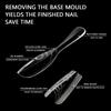 240Pcs Sandwich Nail Forms 15 Size Oval Extension Dual Form No Paper Forms Needed For Easy Nail Extensions