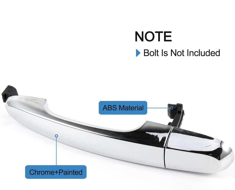 Exterior Rear Right Outside Door Handle Passenger Side For Kia Sorento Oe: 82651-2p010