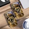 High-End goldener Buchstabe 'F' Für Samsung Galaxy S20 FE S21 S22 S23 Plus S24 Ultra 25Ultra S21+ S9+ S22Plus Goldene Glas-Handyhülle