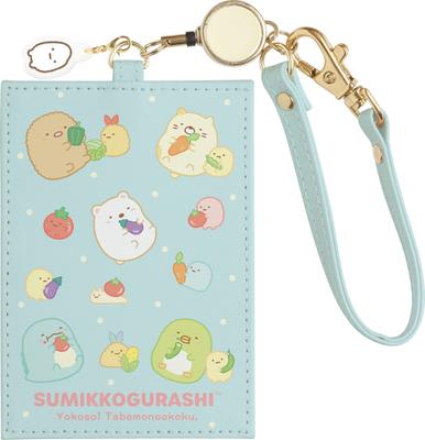 PB68801 Sumikko Gurashi Passfodral med snöre “Välkommen! “Matriket”
