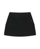 BROWNBREATH W Tag Cargo Mini Skirt - Black
