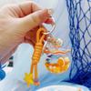 Seahorse Sea Turtle Devil Fishes Fish Tank Keychain Three Pendant Dimensional