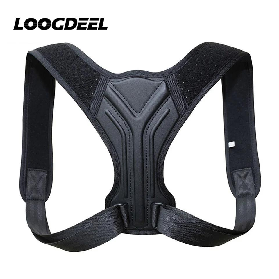 Loogdeel Posture Corrector Back Brace Adjustable Posture Brace For Upper Back Shoulder Back Pain Relief Trainer Spine Support