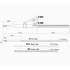 TFL 4.76mm Integrated Flexible Transmission Shaft System Assembly for Brushless Electric Boat Mouse Tail Shaft Bracket Boat