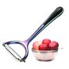 Premium Ultra Sharp Peeler &  Stainless Steel Ergonomic, Vegetable Potato Apple Peeler - Kitchenware