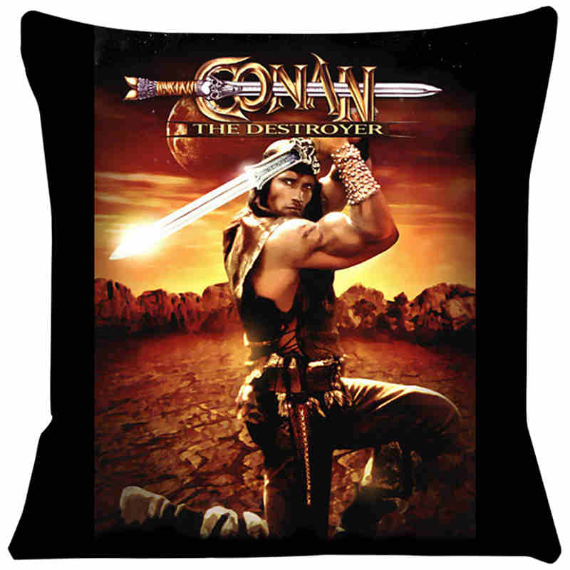 Conan The Destroyer Cushion Cover Living Room Stills Pillow Pillowcase Home Decorative Cushions For Sofa Pillow Cover 238