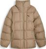 Зимняя куртка Puma puffer logo jacke beige