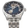 Hamilton Jazzmaster Watch, Blue Dial, Automatic, 10 ATM Water Resistance, Sapphire Crystal, 40mm, H32675140, Men's, Silver