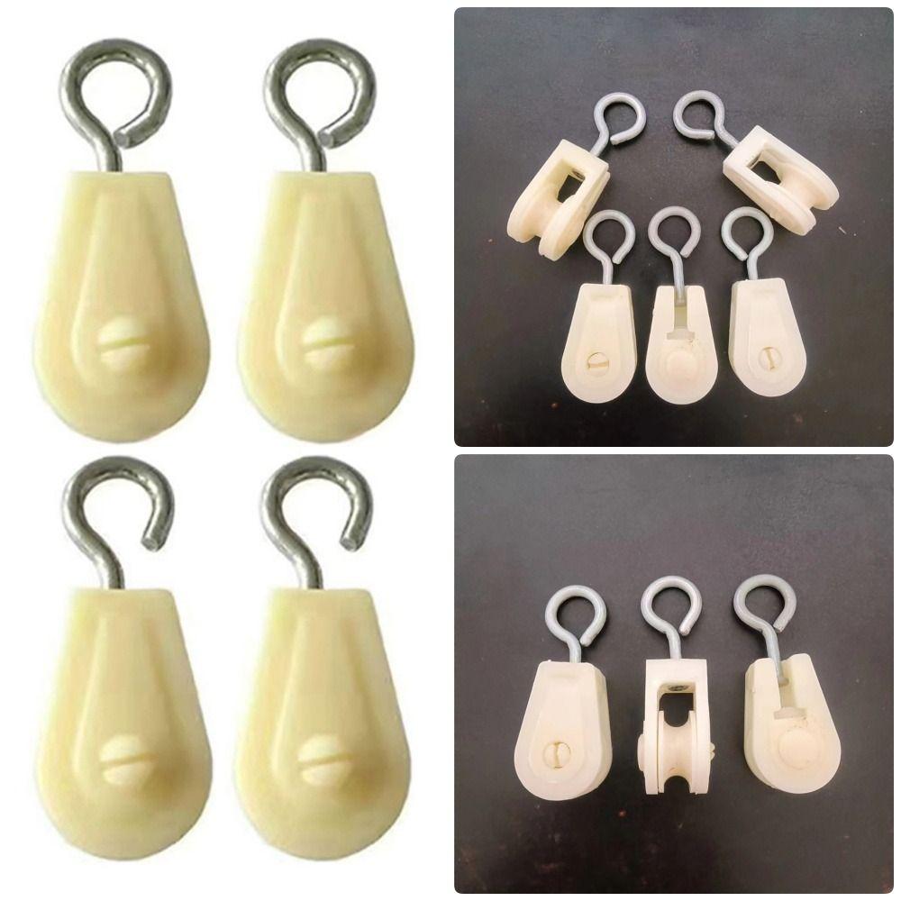 10Pcs Small Hanging Wire Towing Wheel Automatic Chicken Saterer Water Line Roller Pigeon Duck Goose