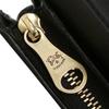 IL BISONTE Compact and SSW014 PV0001 BK238 Bi-fold Wallet, Black, Men's Women's, [Used]