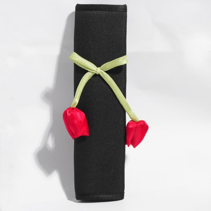 Seat Belt Shoulder Protector Premium All Season Tulip Decorative Safety Shoulder Pads For Car Interiors