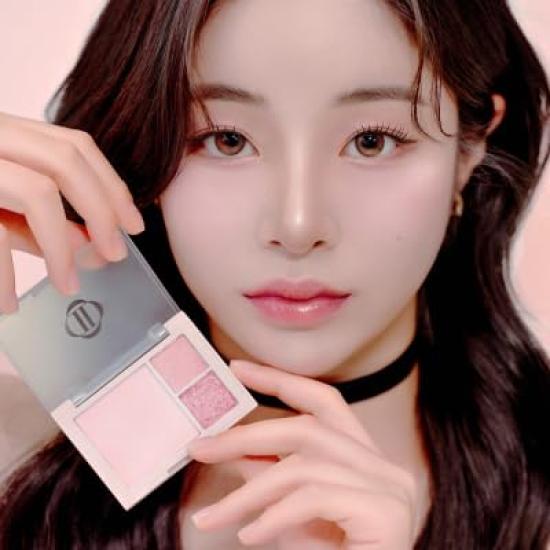 Cheek Eye Palette 763 Coral Chat Korean Cosmetics [Dinto Official] & Multi-Use