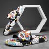 Number 44 Red Men Shoes Sandals Tennis Sole Rubber Man Summer Beach Slippers Sneakers Sport Funky Hypebeast New Fast