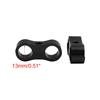 uxcell Tubing Separator Hose Separator Braided Hose Separator Clamp Fitting