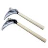 Steel Serrated Sickle: Multi-Tooth Agricultural Knife for Weeding, Harvesting, and Grass Cutting
