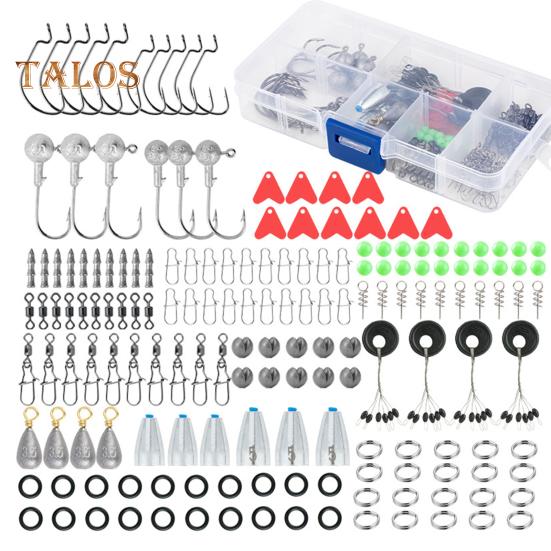 

Набор рыболовных крючков с футляром для хранения, компактный дизайн, портативный, широко используемый, аксессуары для ловли окуня и форели Sets