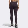 Adidas Glam On High-Waisted Slim Fit Moisture-Wicking Odor-Resistant Sports Trousers Women Bottoms Noble-Purple GD1487