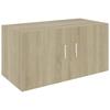 VidaXL Armoire murale Chêne sonoma 80x39x40 cm Bois d'ingénierie 802798