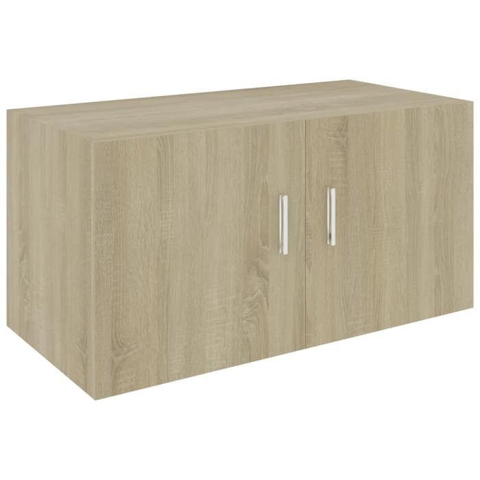 VidaXL Armoire murale Chêne sonoma 80x39x40 cm Bois d'ingénierie 802798