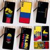 Colombia Flag Phone Case For Samsung Galaxy S23 Ultra S21 S20 FE S9 S10 Plus Note 10 20 S22 Ultra Funda