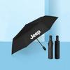 Car Fully Automatic Compact Folding Custom Umbrella Sticker For Jeep TRAILHAWK COMMANDER LIBERTY Wrangler Lanyard Car Accessorie