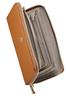 Toyooka Kobo Wallet for Men and Women, Separate Coin Compartment, Long Wallet, Genuine Leather, Made In Japan, Camel, 4193-08