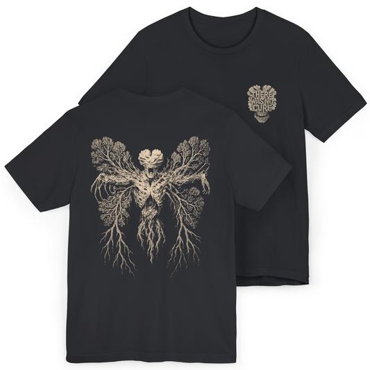 There Was No Cure Tree Monster Graphic T Shirt Unisex Cotton Metalcore Band Inspired Dark Gothic Streetwear S