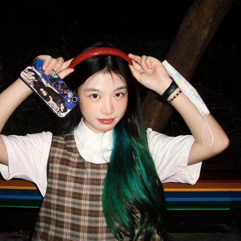 Retro Rødt Lær Svamp Hodebånd For Kvinner Temperament Hårbøyle Vaske Ansikt Hårbånd Kvinnelig Fest Hårtilbehør Gave