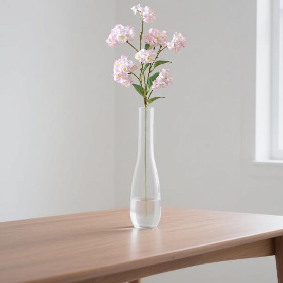 Artificial Flowers Branch Realistic Faux Blooms with Foliages Long-Lasting Faux Flowers for Home Living Room Decor Wedding Parties