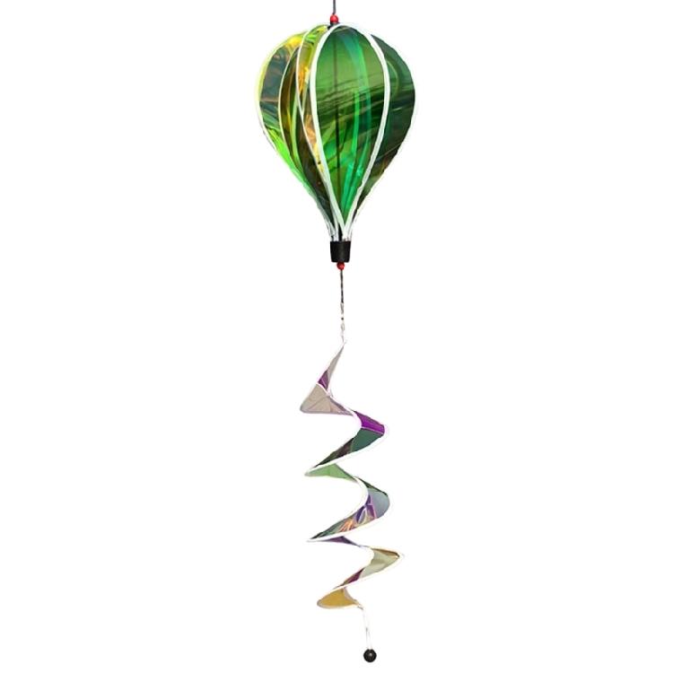 Multifunctional PVC Rotating Hot Air Balloon Wind Spinner for Outdoor Gardens Patios Balcony Weather Proof Ornaments