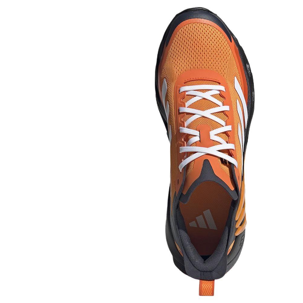 Adidas All Day Boom Komfortable Allsidige Sklisikre Slitesterke Lavsko Løpesko Unisex Sneakers Oransje Svart JS0469