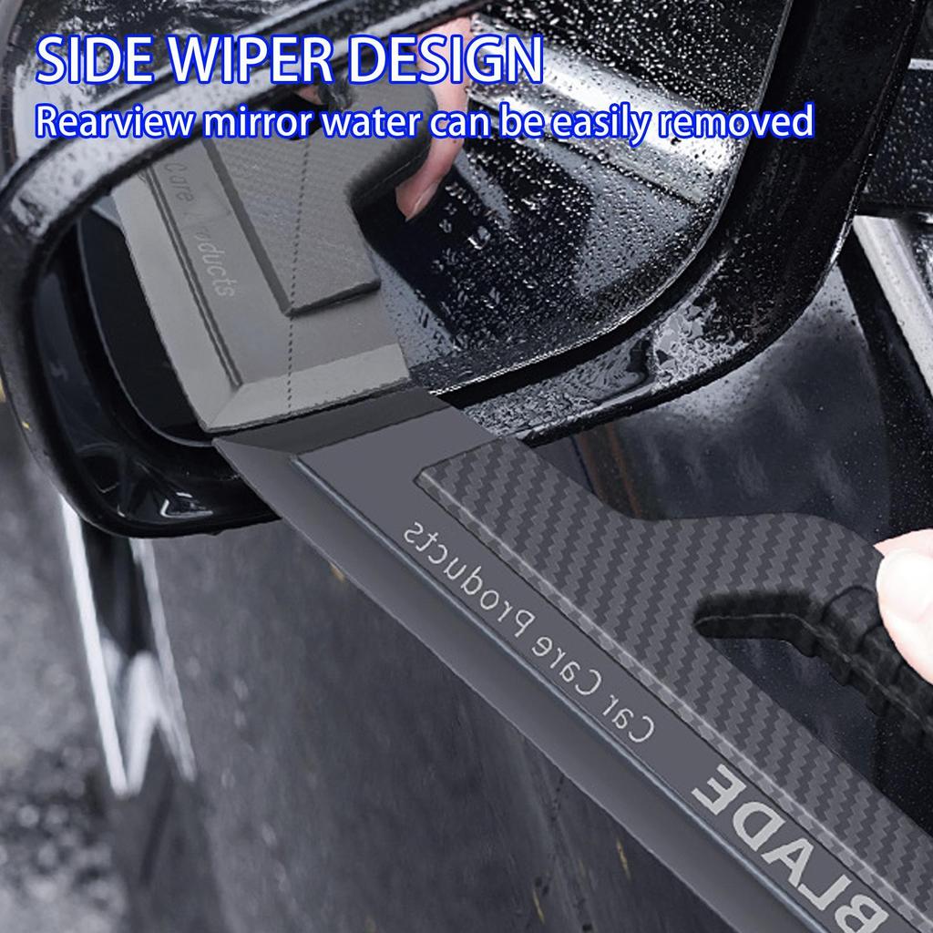 NEW Non-Scratch Soft Silicone Handy Squeegee Car Wrap Window Wiper Drying Blade Clean Scraping Film Scraper Tools Accessories