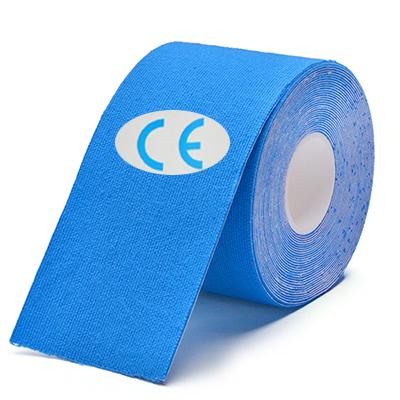 

5cm*5m Sport Kinesiology Tape Athletic Elastic Kneepad Muscle Pain Relief Knee Taping Fitness Running Tennis Swimming Football синій