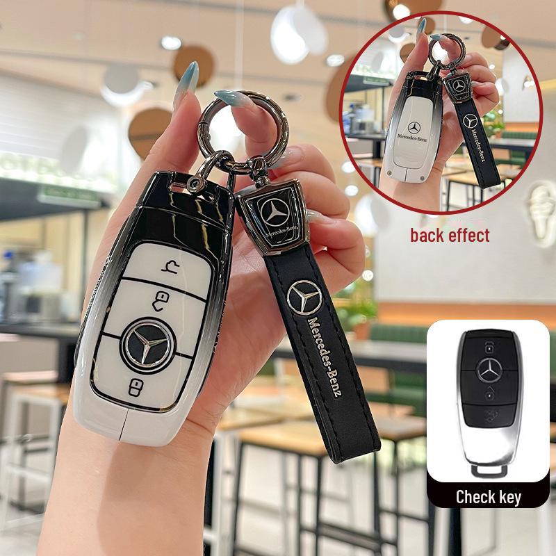 

Чехол и пряжка ключа Mercedes-Benz GLC 2024 для GLC300L, GLC260L, C260L, EQE350