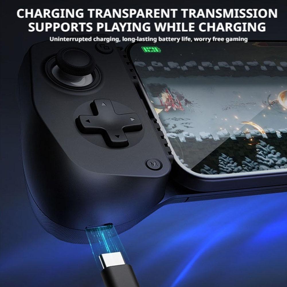 Stretching Game Controller IOS Android Type-C Mobile Game Controller Peripheral For Mobile Games