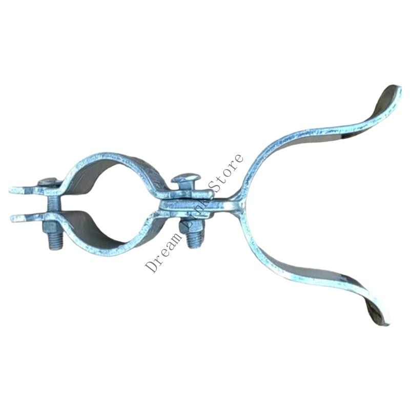 

Q1FD Rusts Resistant Metal Gate Locking Bolt With Padlocks Hole for Wire Fence Door срібний