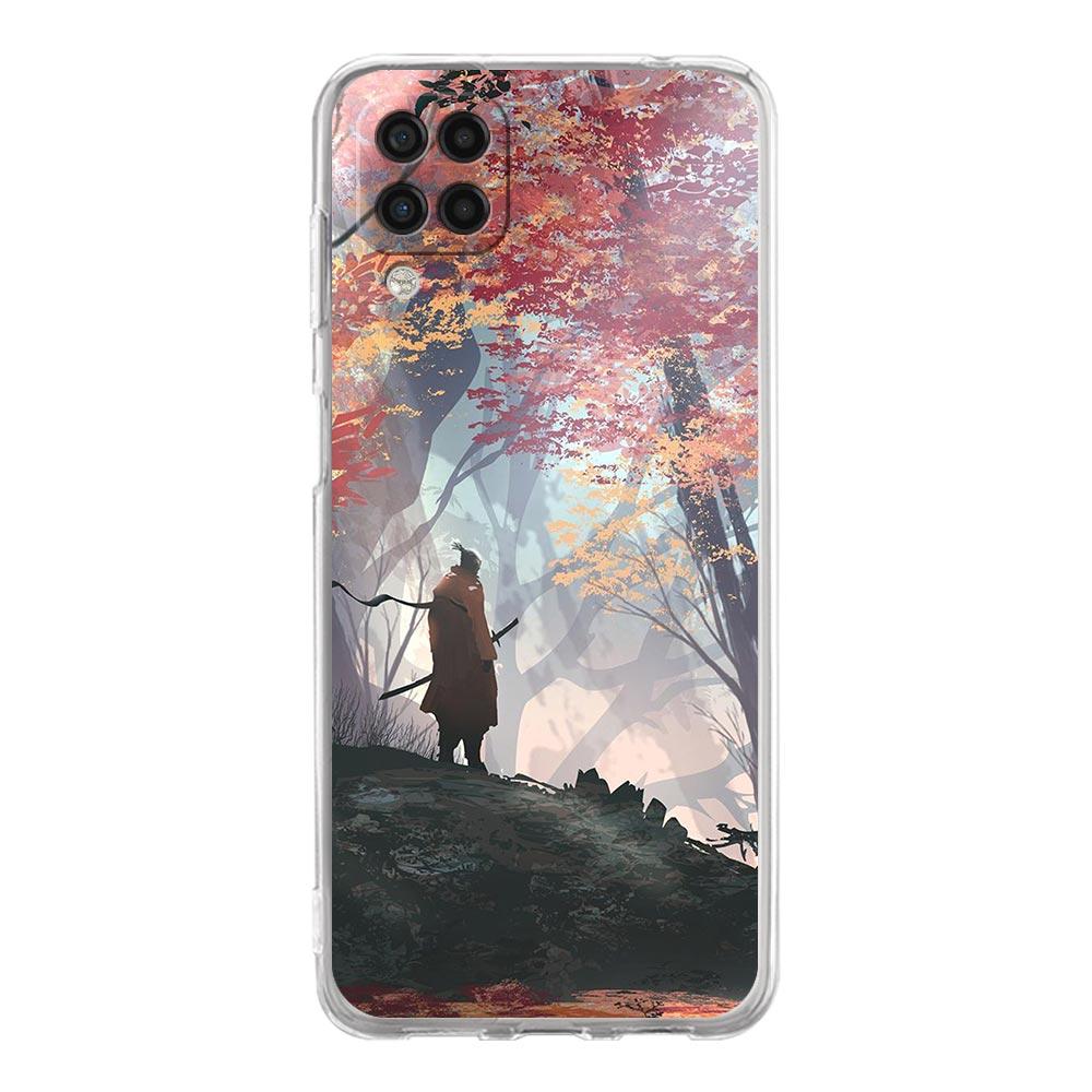 

Чехол Для Samsung Galaxy A13 A23 A33 A53 A73 5G A51 A71 A21S A12 A11 A31 A41 A01 A03s A52 A32 A22 Обложка Японский Бусидо Самурай Samsung A01