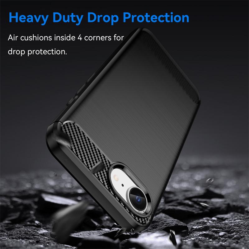 For iPhone 16e Case Cover iPhone 16e Capas New Armor Protective Phone Bumper Shockproof Back Soft TPU Fundas iPhone 16e Cover