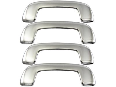 Joy Ultra Mirror Finish Stainless Steel Plated Assist Grip Covers for and 6 Joys N-BOX JF5/JF6 (4-Piece Set) [INT-GRIP-073-4PC] JF, F5, F6, 5,